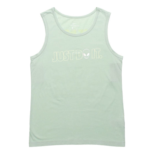 Nike Sportswear Alien Printing Sports Vest Green Light green CT6882-321