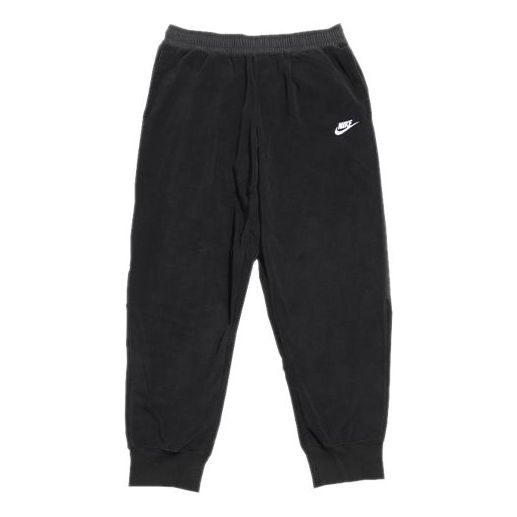 Nike Solid Color Casual Sports Long Pants Black BV3602-010