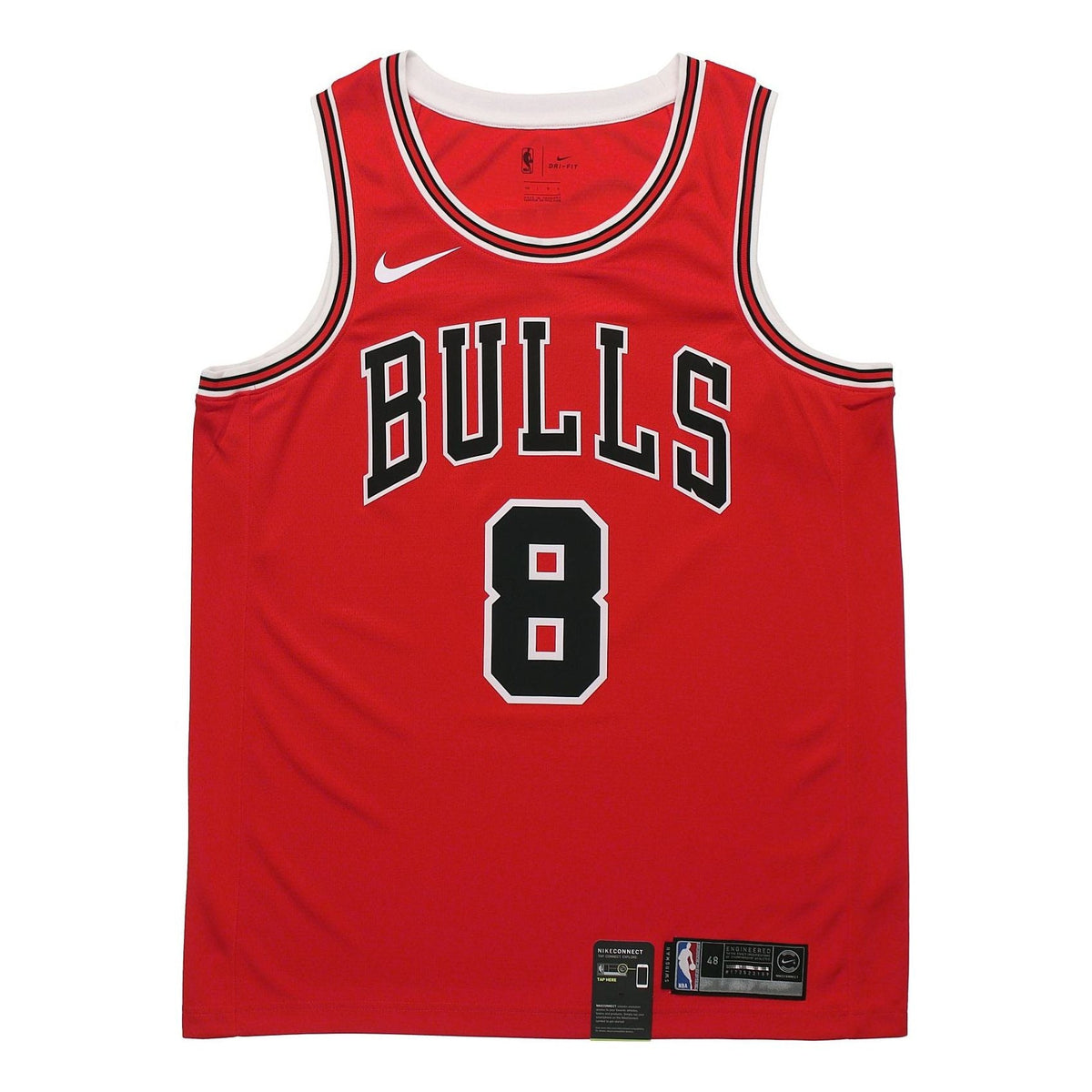 Nike NBA Team limited Jersey SW Fan Edition Chicago Bulls Zach LaVine No. 8 Red 864465-666