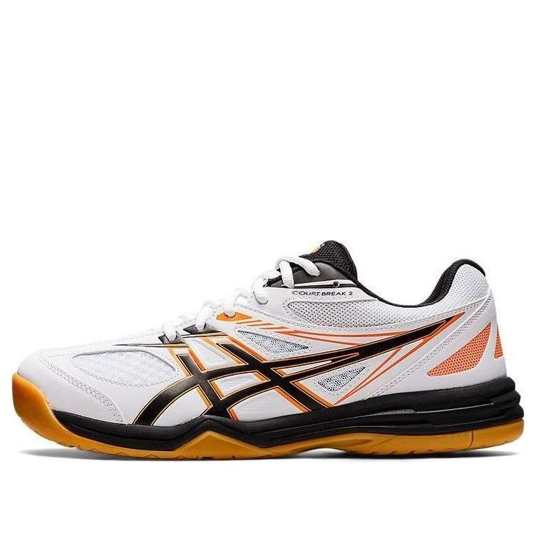 ASICS Court Break 2 'White Black Orange' 1073A013-103
