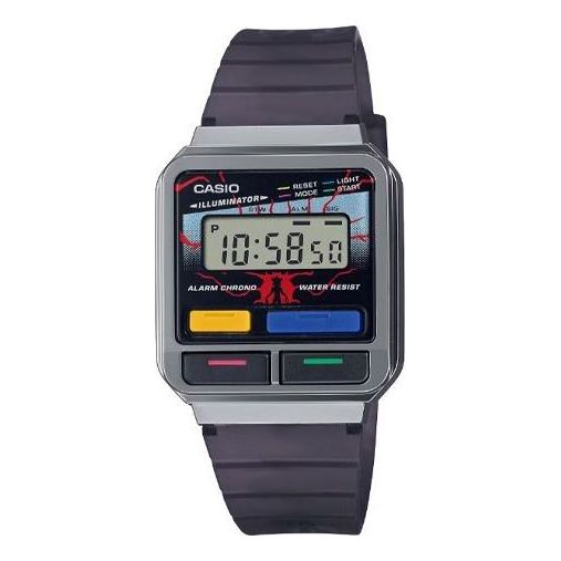 CASIO X NETFLIX Stranger Things Digital 'Black' A120WEST-1AJR