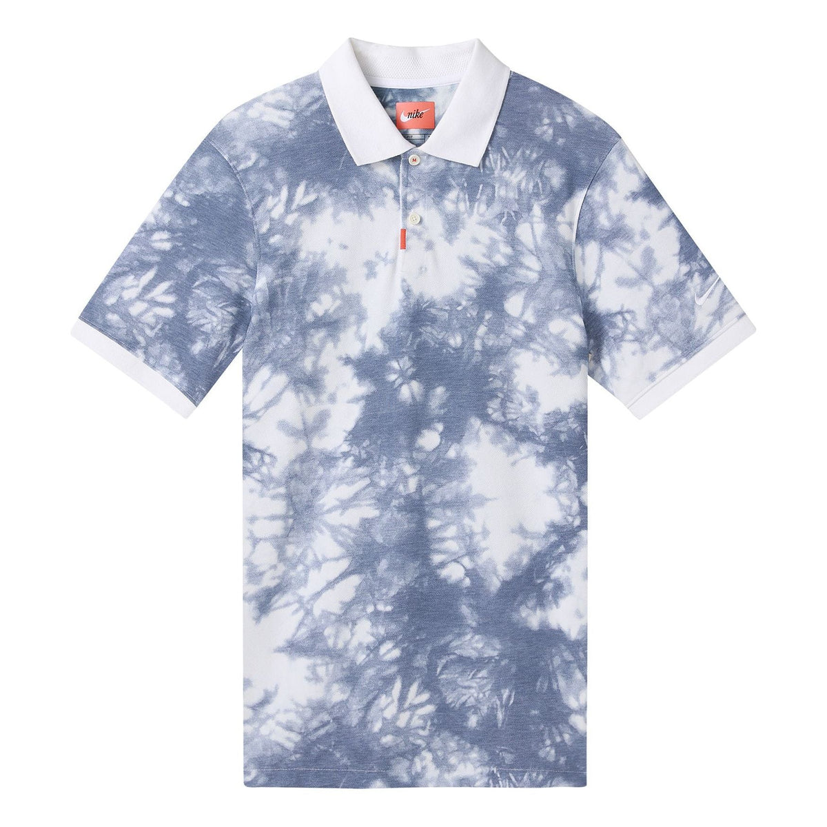 Nike Sports Golf Short Sleeve Polo Shirt White Blue Whiteblue CI9770-100