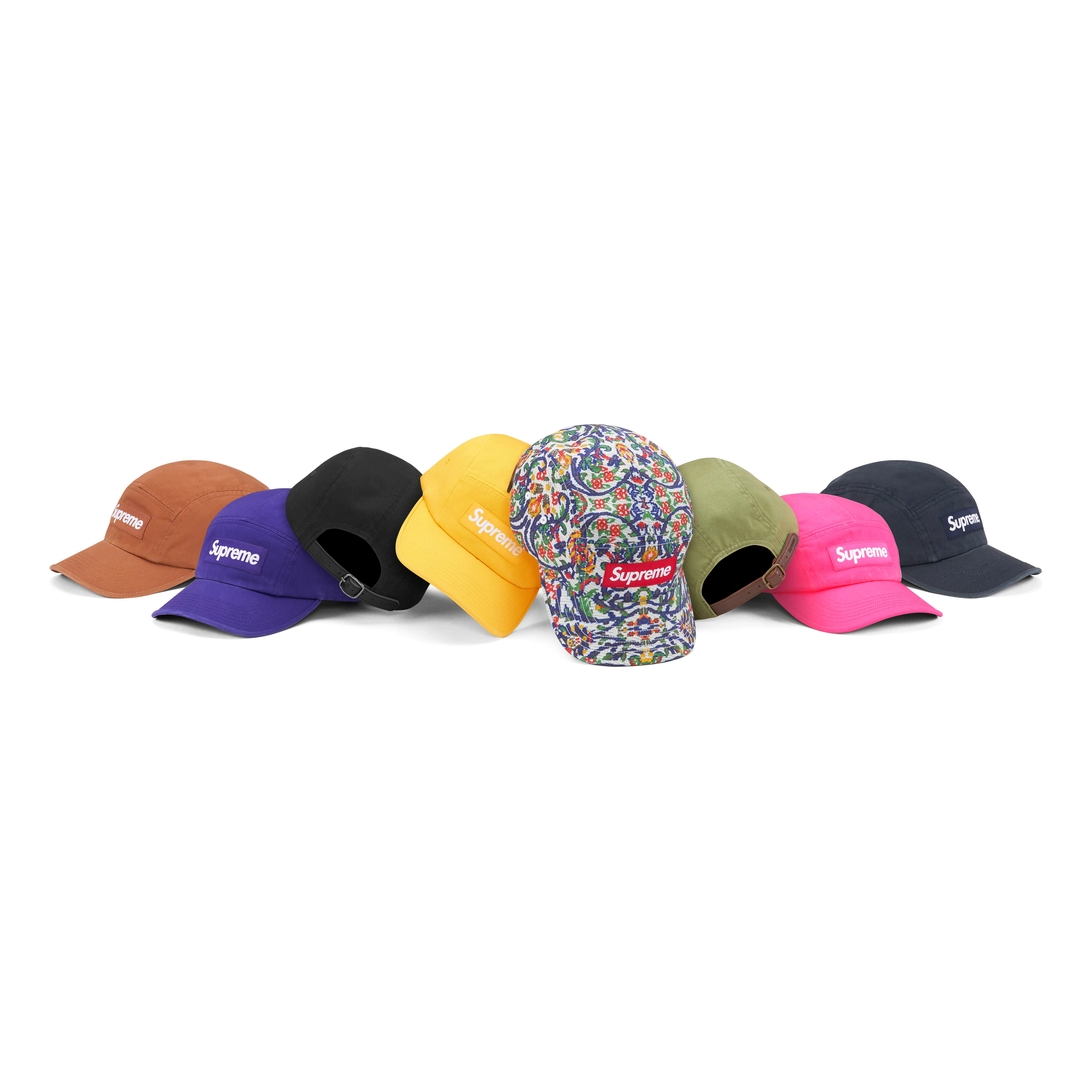 Supreme Washed Chino Twill Camp Cap 'Multi-Color' SUP-SS23-2213