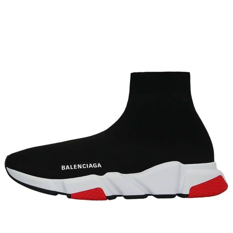 Balenciaga Speed Sneaker 'Black Red' 587286W17211019