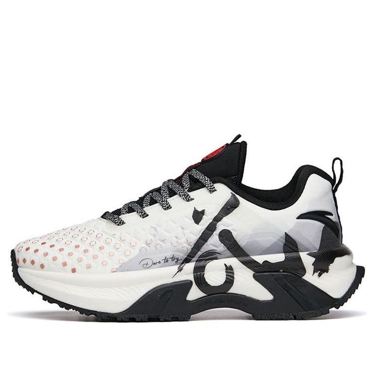 (WMNS) ANTA Training Series Low 'White Black Red' 122146603-4