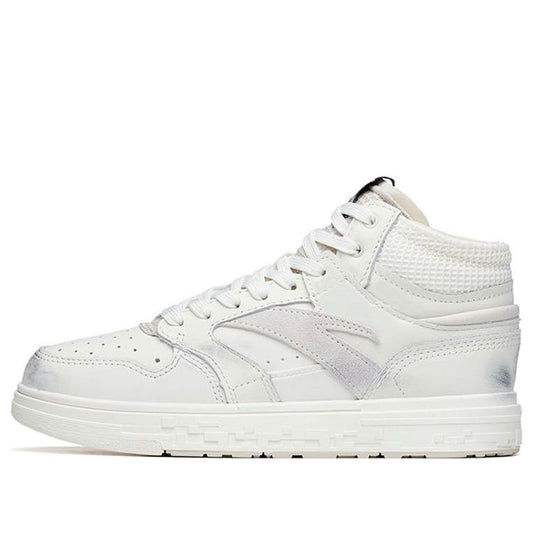 (WMNS) ANTA Streetball Mid 'White Grey' 122218052-2
