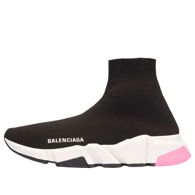 (WMNS) Balenciaga Speed Trainer 'Black Pink' 587280W17031070