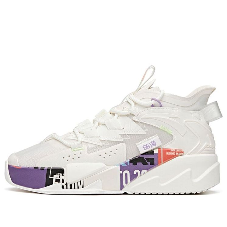 (WMNS) ANTA G6 'White Purple Orange' 122128089-1
