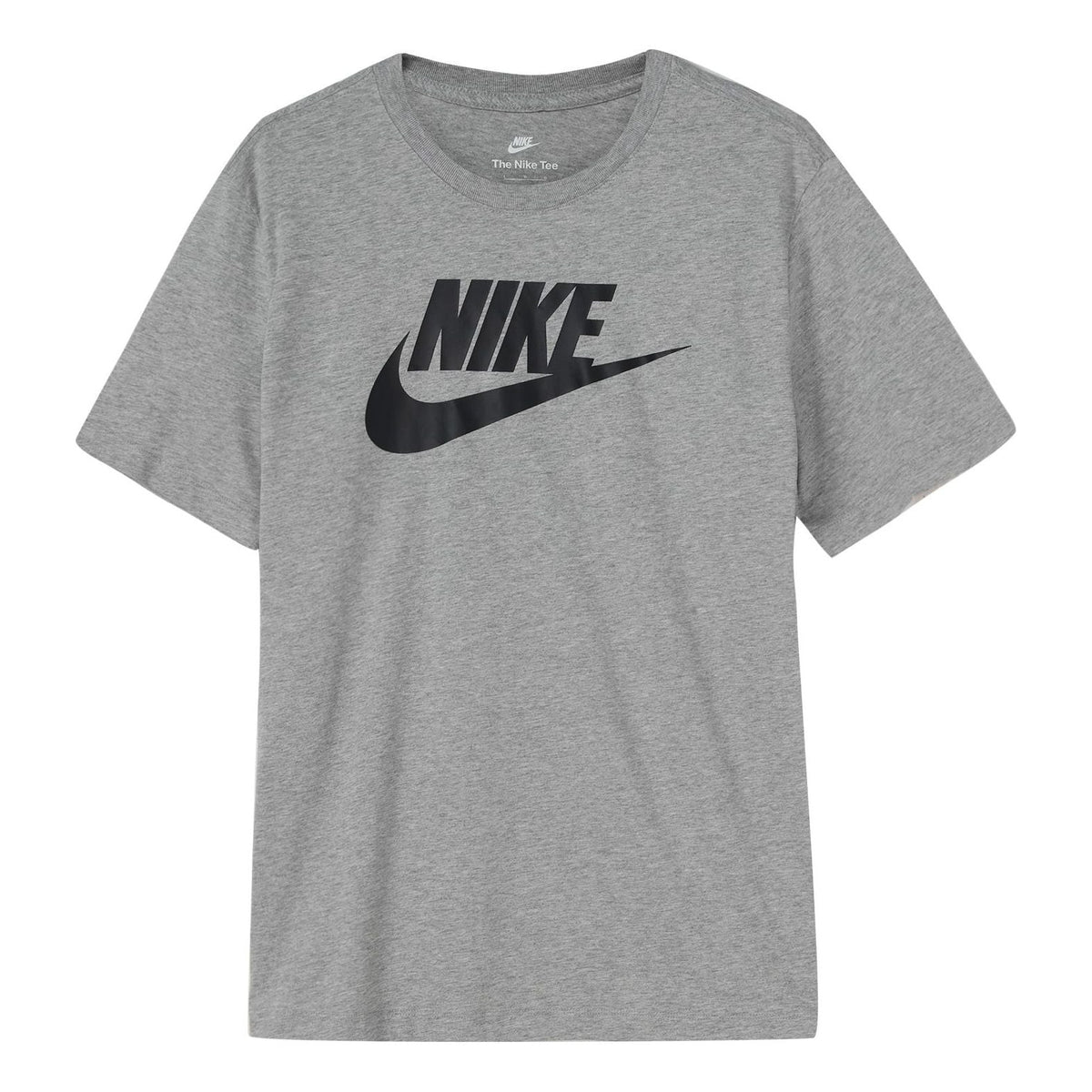 Nike Sportswear Alphabet Logo Printing Round Neck Short Sleeve Gray BV0629-063