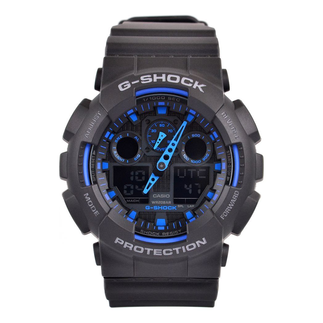 CASIO G-Shock Analog-Digital 'Black' GA-100-1A2