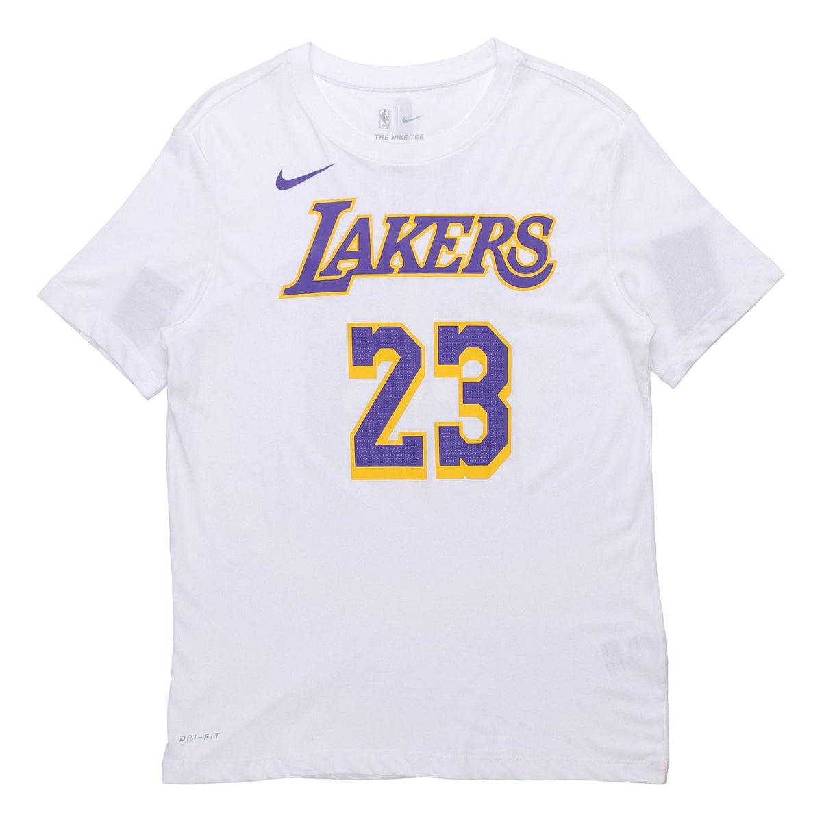 Nike Dri-FIT NBA LeBron James TEE Men White BQ1541-110