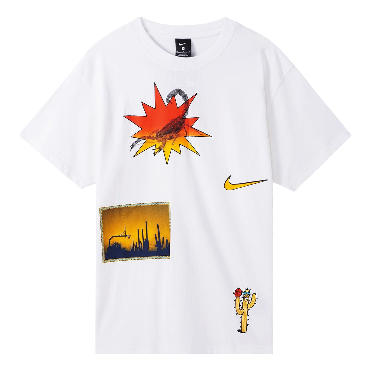 Nike Exploration Sports Printed TEE Men White CD1309-100