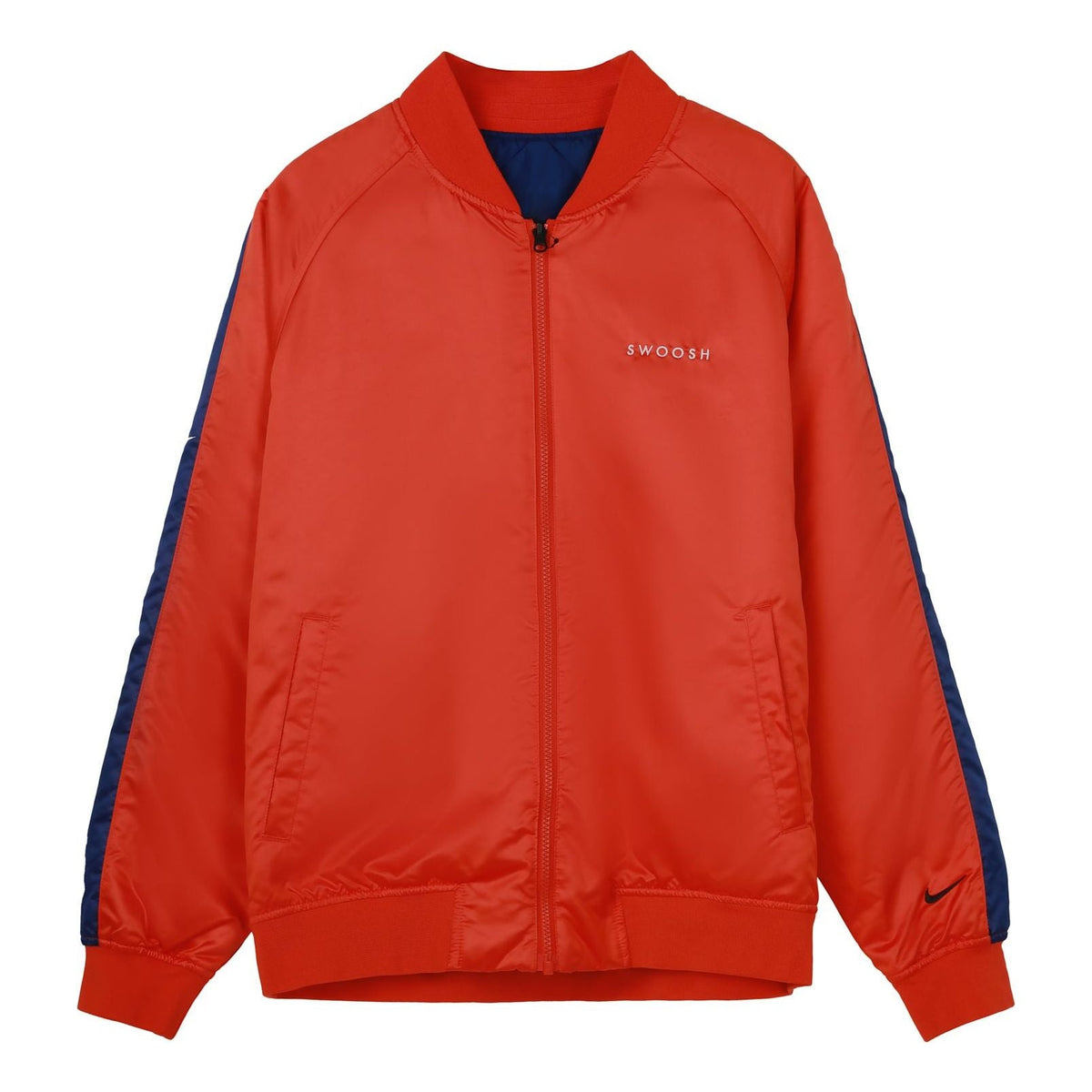 Nike Swoosh Bmber Reversible Jacket Men Orange CJ4876-891
