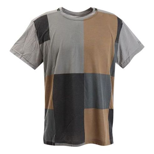 Nike Training Top Multicolor Splicing Breathable Sports Short Sleeve Gray CJ4743-077