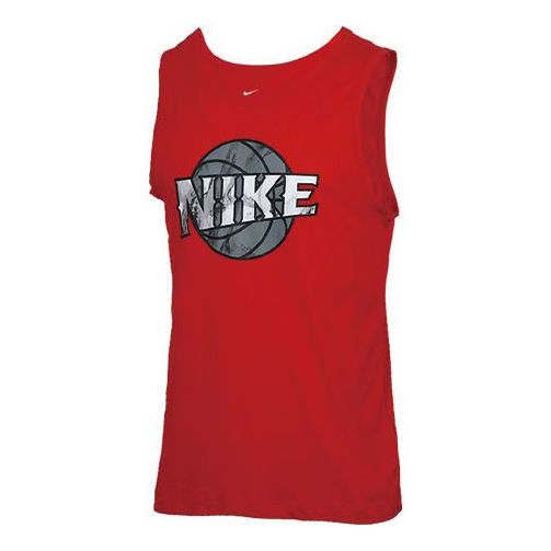 Men's Nike Dri-FIT Printing Red Basketball Jersey/Vest CD1293-657