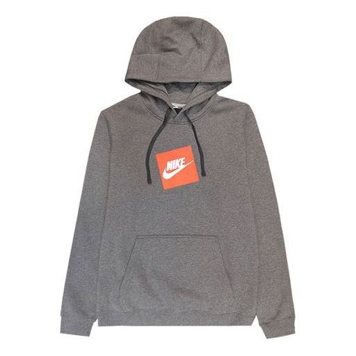 Men's Nike Fleece Lined Stay Warm Athleisure Casual Sports Gray Pullover CW6414-071