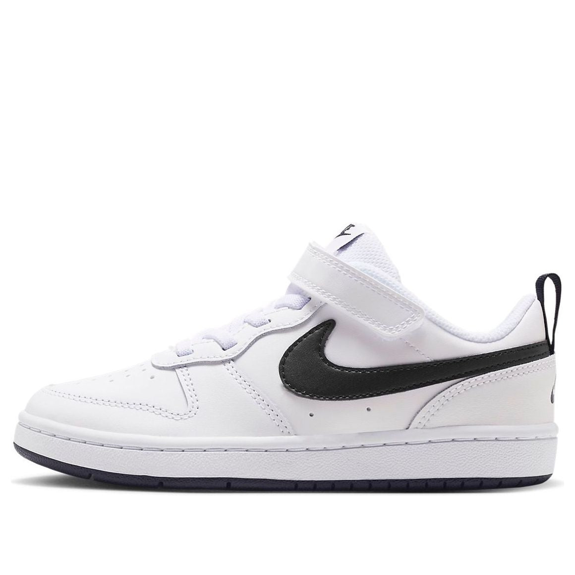 (PS) Nike Court Borough Low 2 'White Black' BQ5451-104