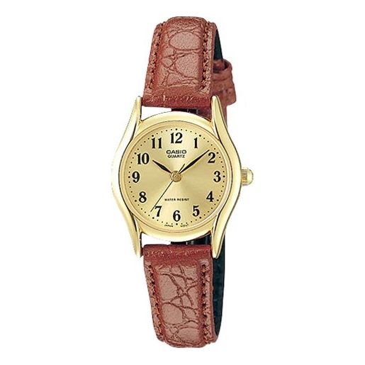 CASIO Ladies ENTICER Quartz Red Red Strap Red Analog LTP-1094Q-9B