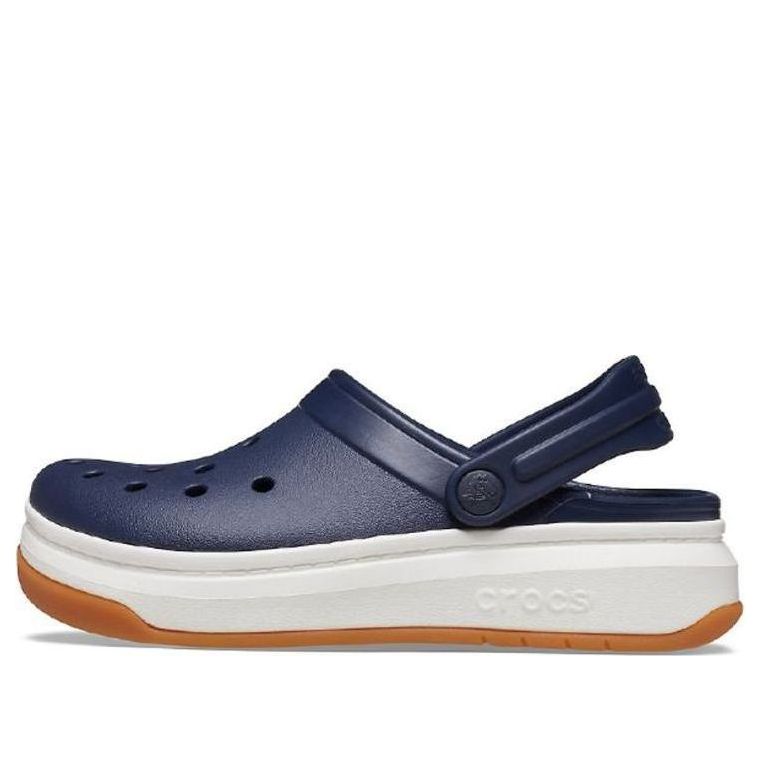 Crocsband Full Force Thick Sole Sandals Unisex Blue White 206122-462