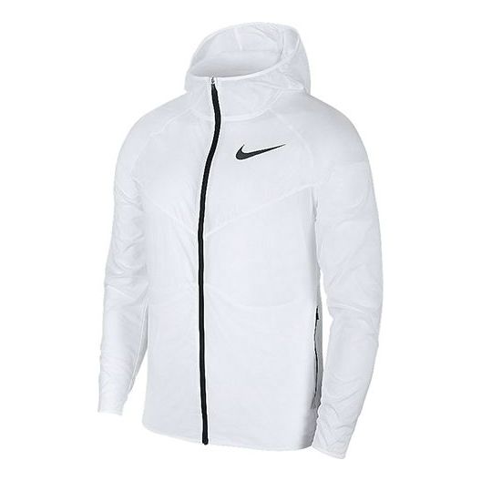 Nike Windrunner Casual Sports Thin and light Breathable Jacket White CQ2921-100