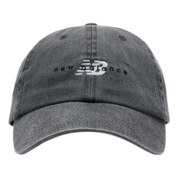 New Balance Logo Washed Cap 'Black' LAH01003-BK