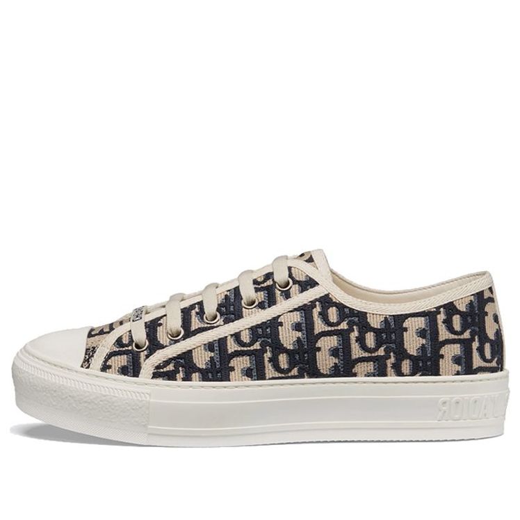 (WMNS) Dior Walk'N'Dior Oblique 'Navy Canvas' KCK211OBE_S56B