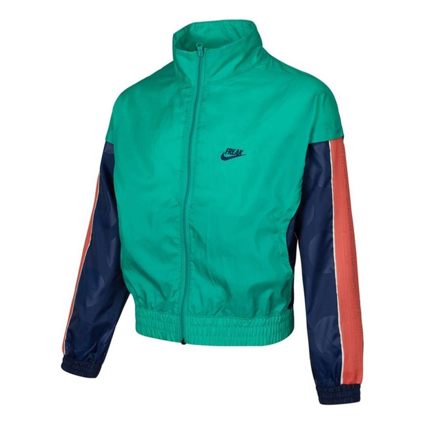 Nike Giannis Lightweight Colorblock Jacket 'Green' DA5670-372