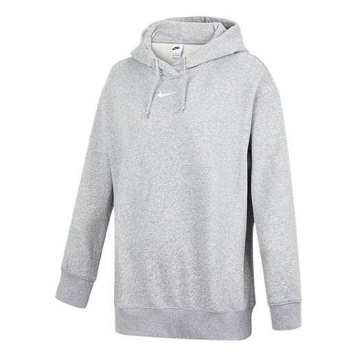 (WMNS) Nike Sportswear Collection Fleece Hoodie 'Grey' DJ7669-063
