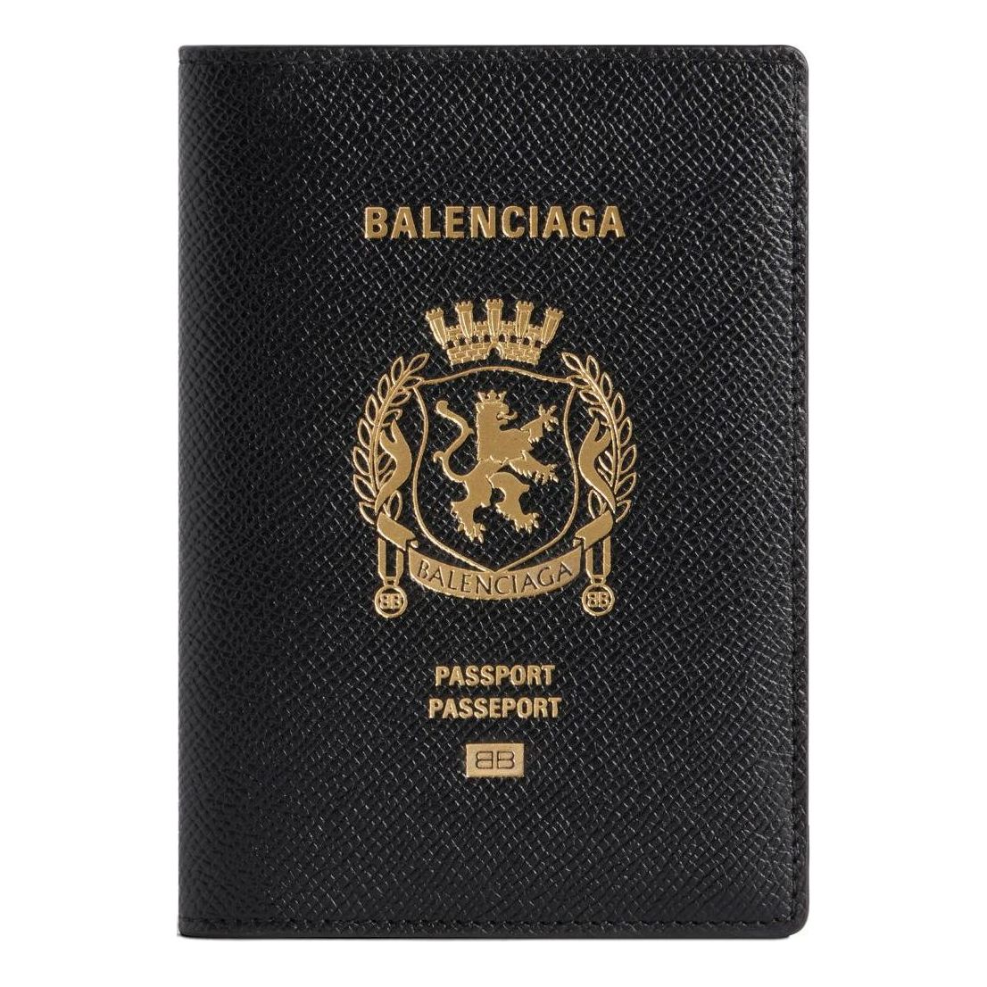 Balenciaga Passport Holder 'Black' 7877422AA3R1000