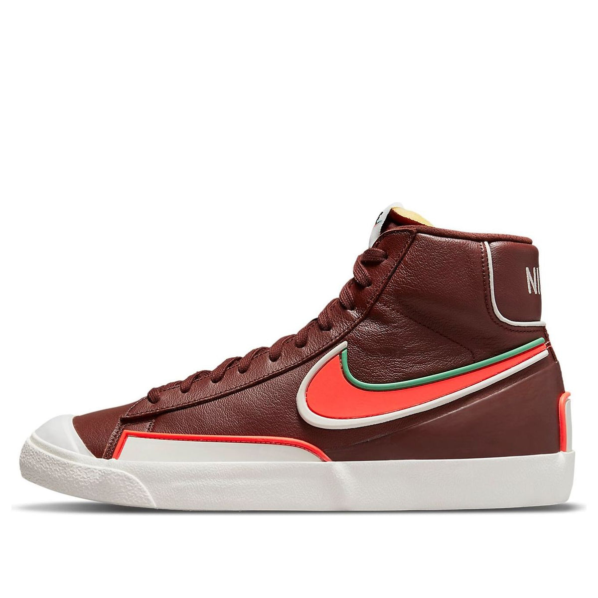 Nike Blazer Mid '77 Infinite Dark Team Red 'Brown Orange Green' DA7233-200
