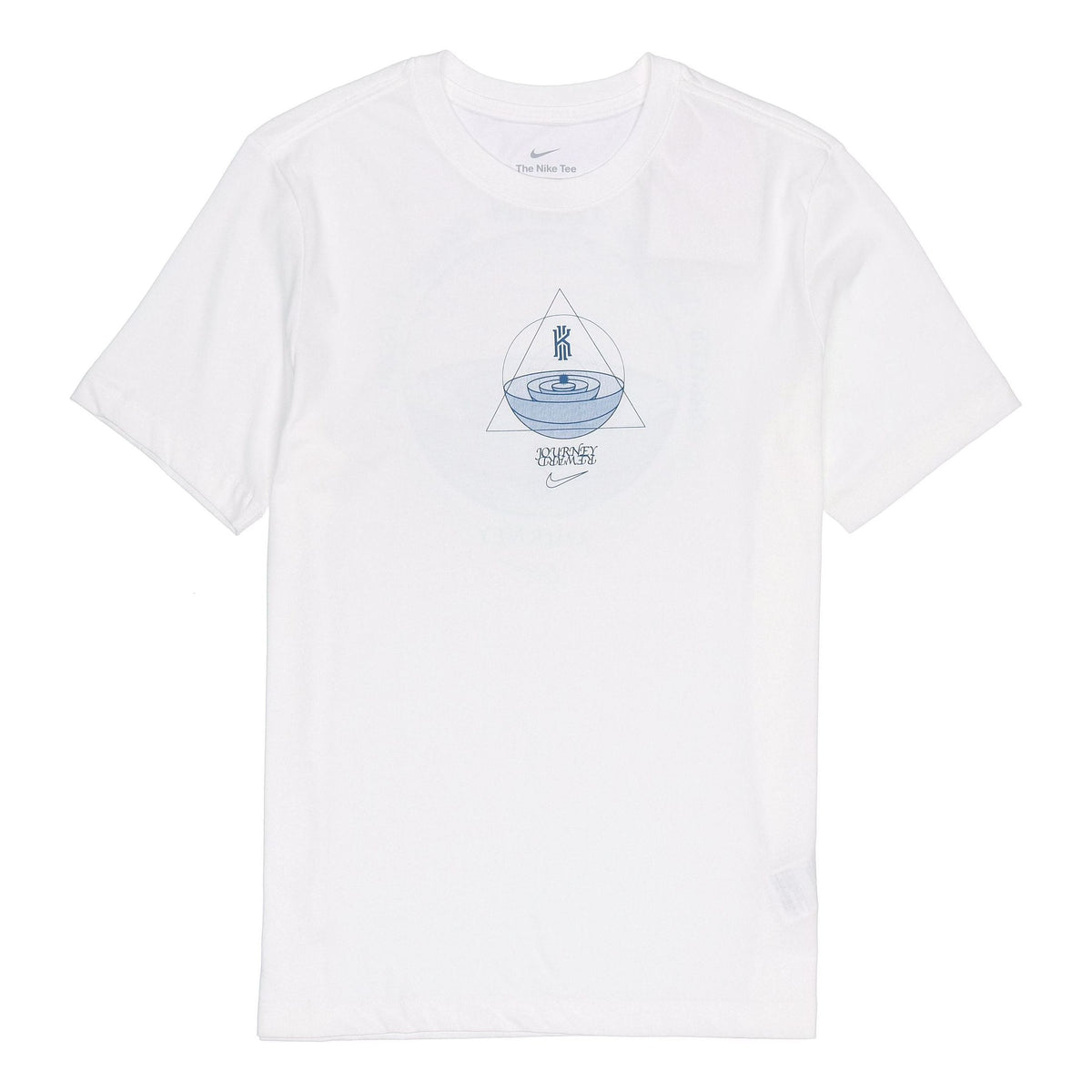 Nike Kyrie Irving Alphabet Pattern T-Shirt 'white' DQ1880-100