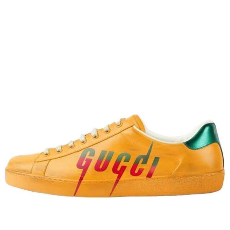 Gucci Ace 'Gucci Blade - Distressed Yellow' 576137-A38V0-7670
