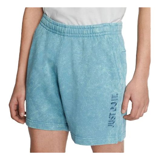 Nike Sportswear Jdi Alphabet Logo Sports Shorts Blue CJ4574-424