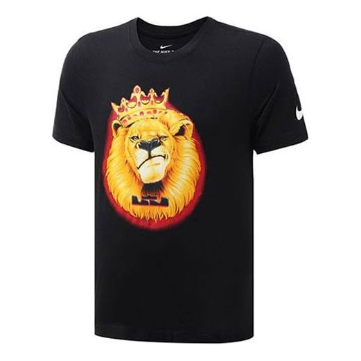 Nike LBJ Dry Tee James Printed TEE Men Black BV8316-010