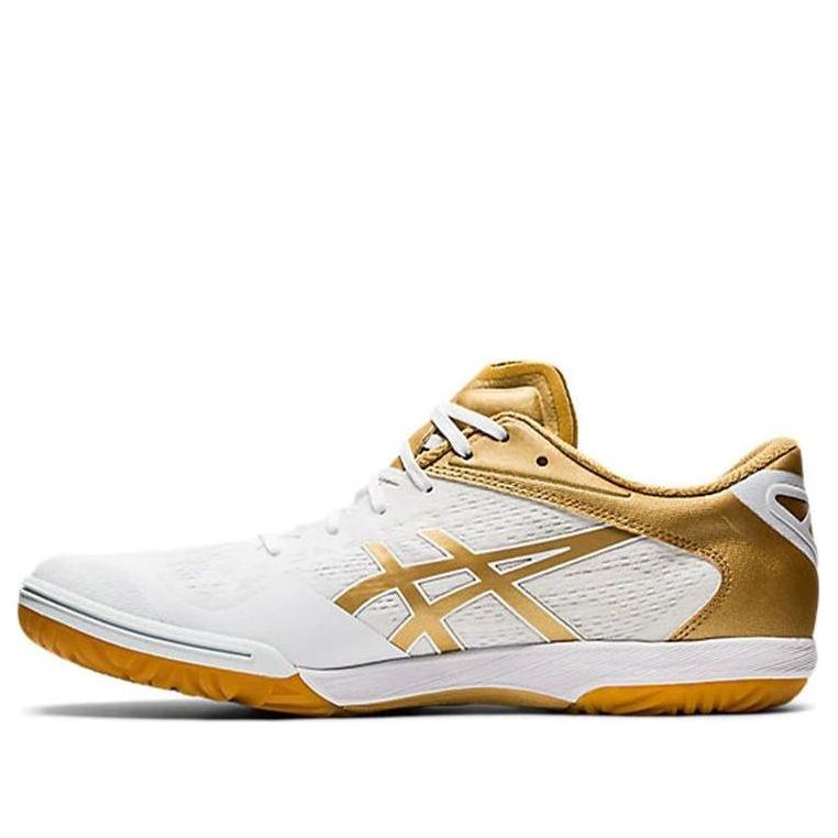(WMNS) ASICS Attack Dominate FF 2 'White Pure Gold' 1073A010-102