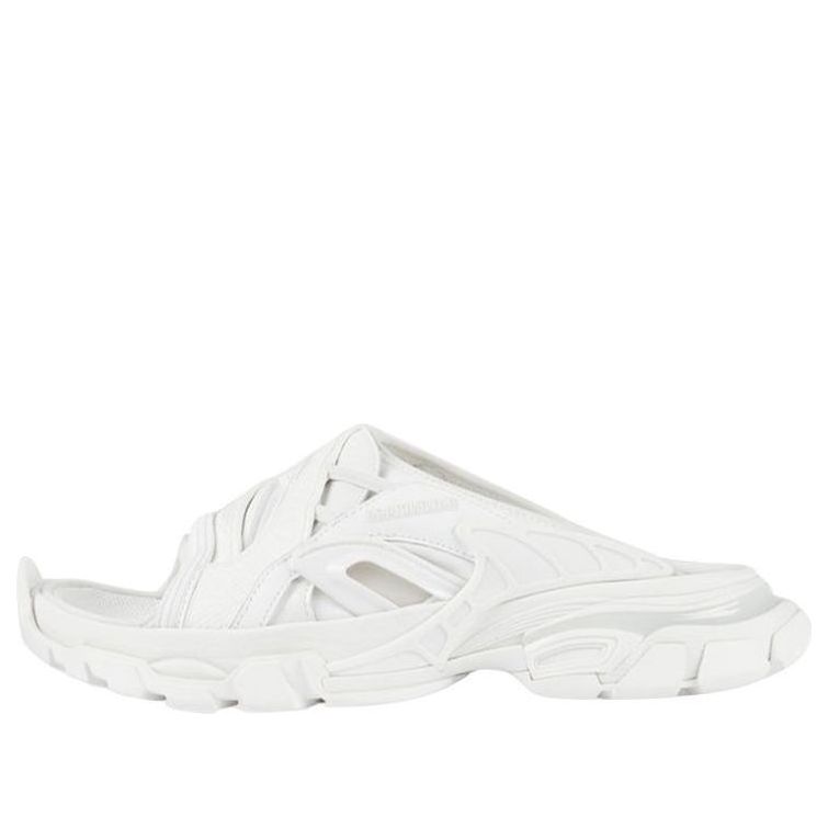 (WMNS) Balenciaga Track Slide Sandal 'White' 618084W2NA19000