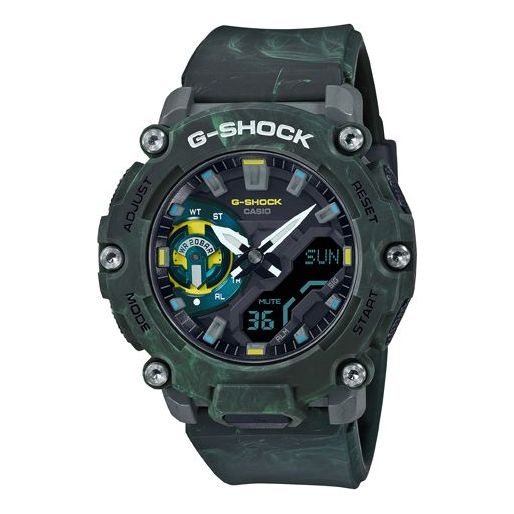 CASIO G-Shock Analog-Digital 'Green' GA-2200MFR-3APR
