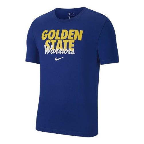 Nike Golden State Warriors Nike Dri-FIT NBA Short Sleeve Blue CK8954-495