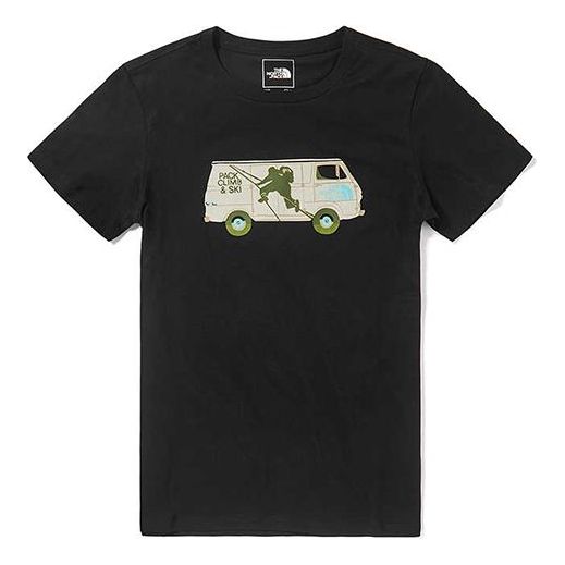 THE NORTH FACE Unisex FlashDry Printing Tee Black 499A-JK3