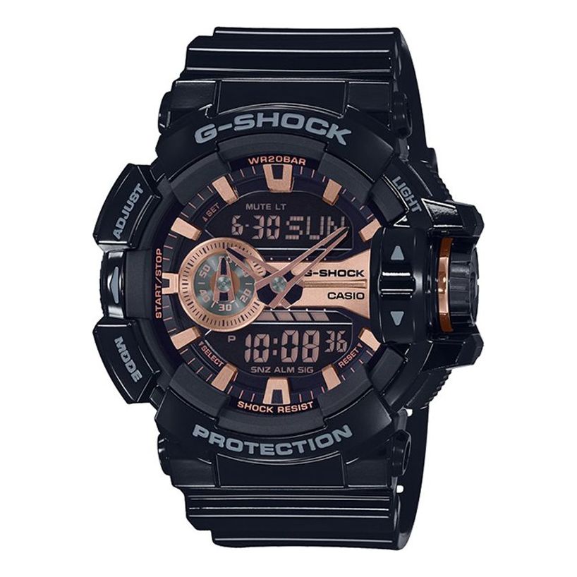 CASIO G-Shock Analog-Digital 'Black Rose' GA-400GBX-1A4PR