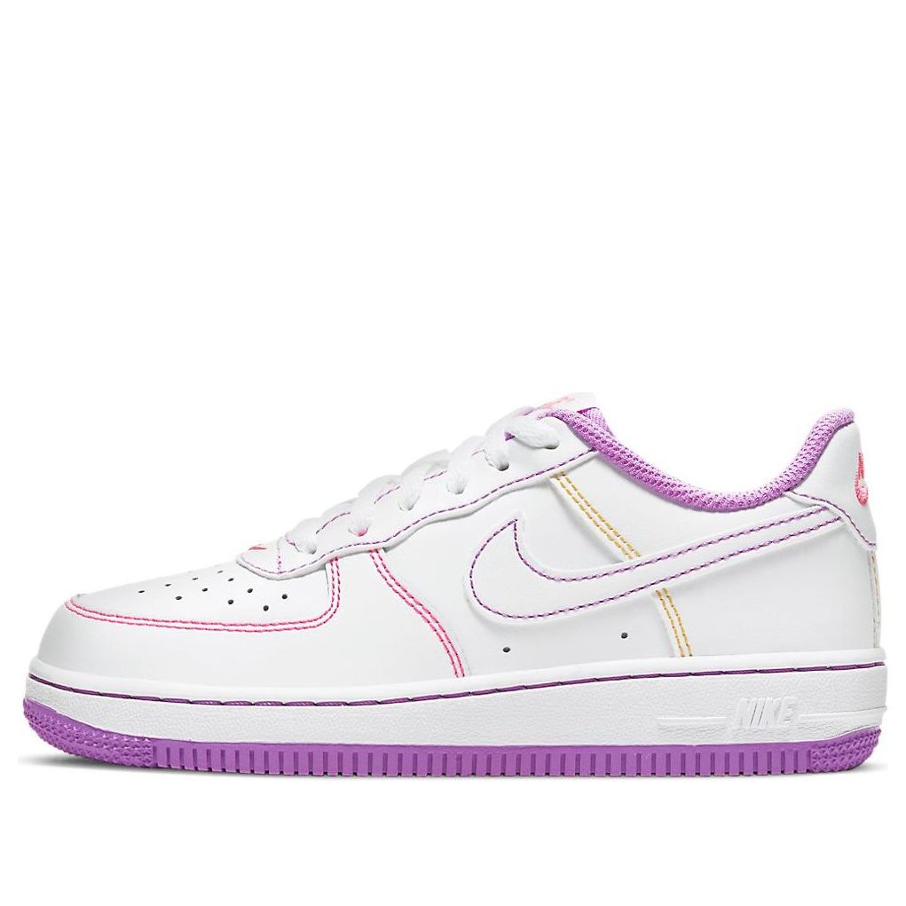 (PS) Nike Force 1 'Contrast Stitch - Fuchsia Glow' DC9672-110