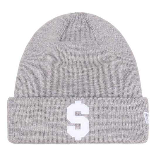 Supreme New Era $ Beanie SS24 'Heather Grey' SUP-SS24-2490