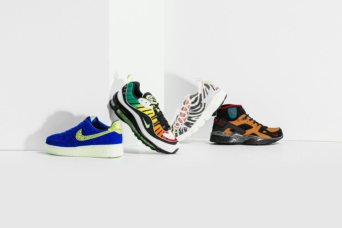 Nike x Olivia Kim Women's Air Max 98 NXN - Black/Volt/White/Dynamic Yellow
