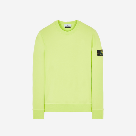 Stone Island 63051 Sweatshirt In Lemon