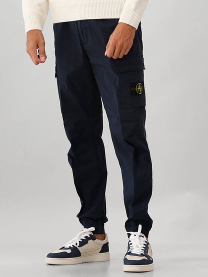 Stone Island Cargobroek Donkerblauw