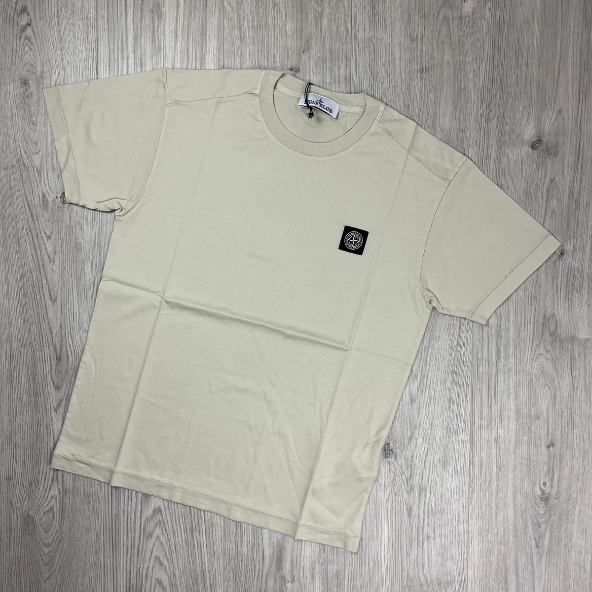 Stone Island Patch T-Shirt - Sand
