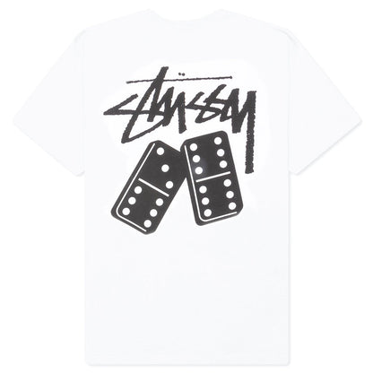 Dominoes Tee - White