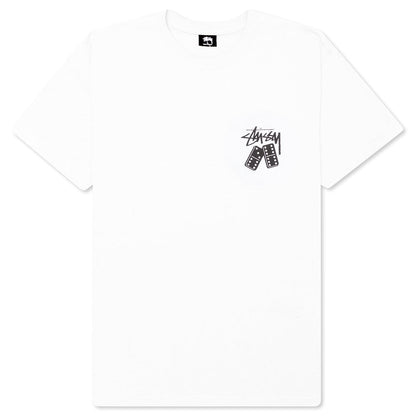 Dominoes Tee - White
